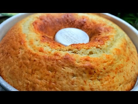 BOLO DE BANANA DE LIQUIDIFICADOR - SIMPLES E MUITO FÁCIL DE FAZER - SUPER FOFINHO