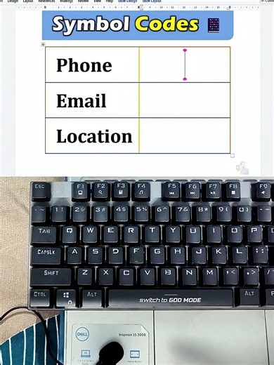 Create Phone, Email & Location Symbols in MS Word Using Just a Keyboard Shortcut #MSWordTips #tricks #bahawalnagar #BahawalnagarEducation #BahawalnagarInstitute #braincomputer #braincomputercollege