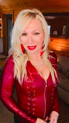 Margaret M Petrozzo on Instagram: "Happy Saturday! It’s the season for leather lovers. This soft leather red zipper top with details from @leatherboundnj has been a favorite piece of leather for years. I paired it with black silk pegged leg ankle pants and a bootie, for an edgy look. Necklace @melindamaria_jewelry #edgystyle #leather #wearwhatyouwant #agelessfashion #over60andfabulous"