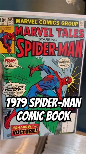 1979 Spider-Man Comic Book #comics #spiderman #comicbooks #vintage #collectables #1970s #marvel