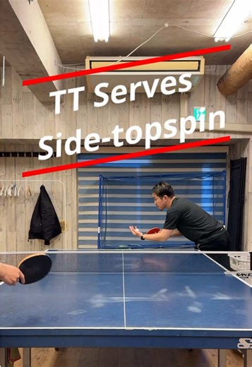 How to Dominate with Sidespin Topspin Serves | Slow Motion” #TableTennis #PingPong #SlowMotion #TableTennisServe #Sports #Shorts #TikTok #ForYou