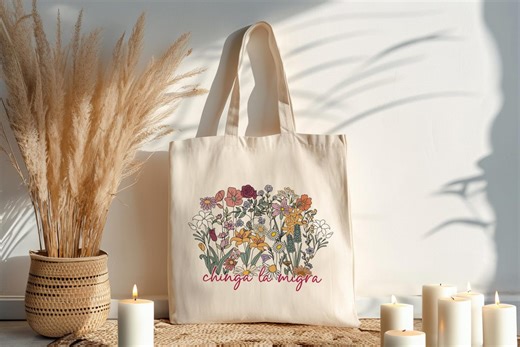 Chinga La Migra Canvas Tote Bag: Political Protest, Immigrant Rights - Etsy