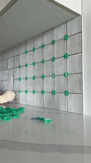 331K views · 2K reactions | How to install tile on a kitchen #tile #kitchen #hack ##construction #howto | MK Flooring | Facebook