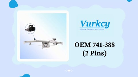 Rear Driver Side Power Window Regulator with Motor Compatible with 2007-2013 Chevy Silverado/GMC Sierra 1500/2500HD/3500HD Extended Cab Pickup, Replace OE 741-388