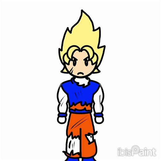 Drawing Namek Saga SSJ1 Goku | #goku #dbz #ssj1 #gokusupersaiyan #drawing #art