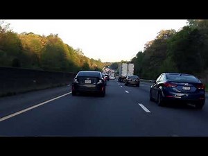 Interstate 85 - North Carolina (Exits 30 to 20) southbound