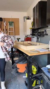 Building plans and details are now available for free on the blog (www.comestayawhile.com) so you can build your own modular workbench! . I truly can’t believe this garage is the same space! It feels so much more function and so much more Come Stay Awhile! 😍 Total workbench cost: $570 🎉 . Thanks for sticking with me through this project and encouraging me along the way! Anyone who likes/comments will be entered to win a $100 gift card toward their very own garage makeover! There will be 3 winn