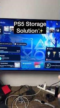PS5 storage solution✨ #ps5 #gaming #gta5 #xbox