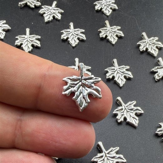430 Gm Bulk Maple Leaf Charms Copper Made Pendants for Jewellery Making - Etsy