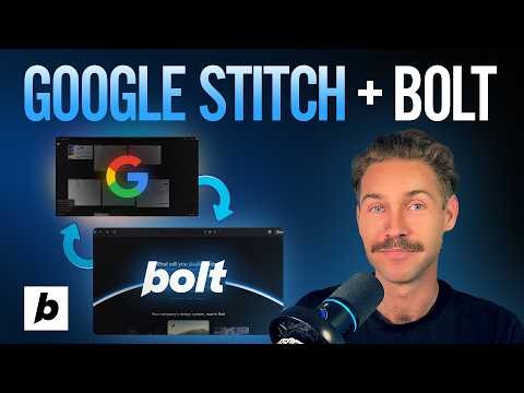 Export Google Stitch Designs Into Bolt.new in One Click