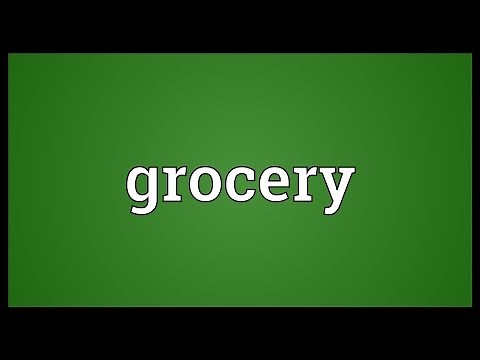 Grocery Meaning