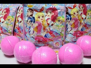 アイカツ! びっくらたまご×5 アイドルカツドウ Aikatsu! Bath Bubble powder ball バスボール入浴剤 偶像活動 아이카츠