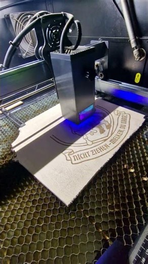 an image engraved and cut out on 6mm beech wood #atomstack #lasercutting #cnc #laserengraving #x20