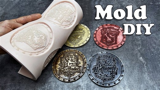 Hogwarts House Logos – Magical Silicone Molds for DIY