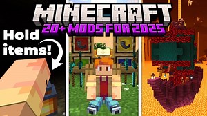 2025年不容错过的20多个原版友好型Minecraft模组 - demonjoeTV