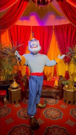 #disney #disneyworld #aladdin #disneycharacter #wdw #disneyparks #waltdisneyworld #themepark #genie