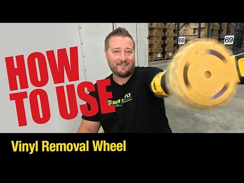 How to Use Vinyl Removal Wheel