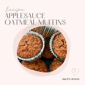 Applesauce Oatmeal Muffin Recipe