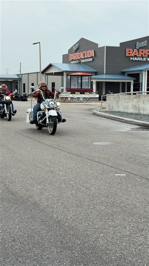 1.2K views · 243 reactions | Joe Indian from a Native American Tribe in Oklahoma rides his big V-twin at Bert’s Barracuda Harley-Davidson 9th Annual Christmas Toy Run | ROXOR INFO | Facebook