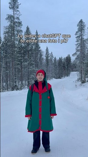 Finally, she edited it properly for me! 😍❄️🎄 #humor #chatgpthumor #chatgptmemes #viralhumor