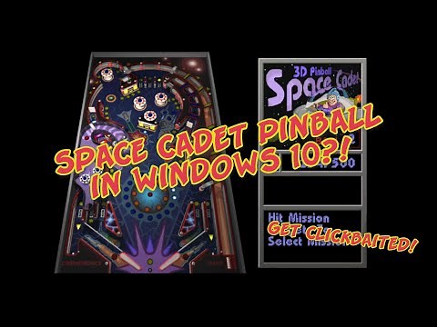 Windows XP Space Cadet Pinball in Windows 10/11!