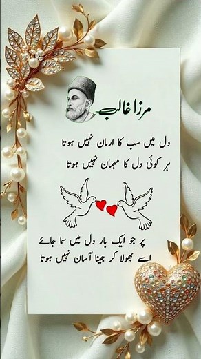 Mirza galib poetry video #mirzaghalib #poetry
