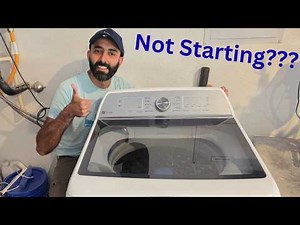 Fixing A GE Profile Washer That Is Not Starting!