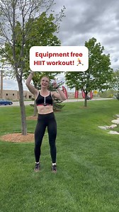 Mix up your gym routine and take your next workout outside with this equipment free HIIT workout! ☀️🌳 #HIITWorkout #equipmentfreeworkout | Snap Fitness