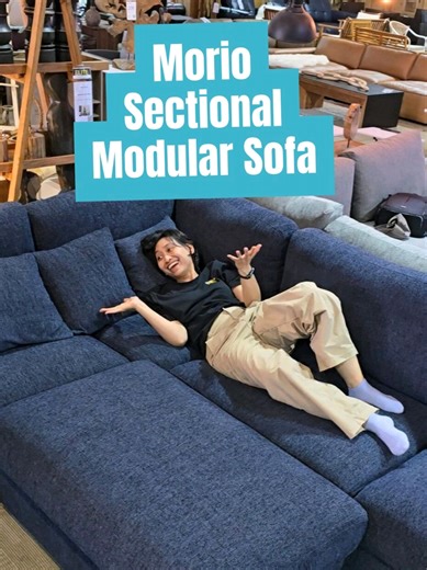 Discover the MORIO Sectional Modular Sofa Experience