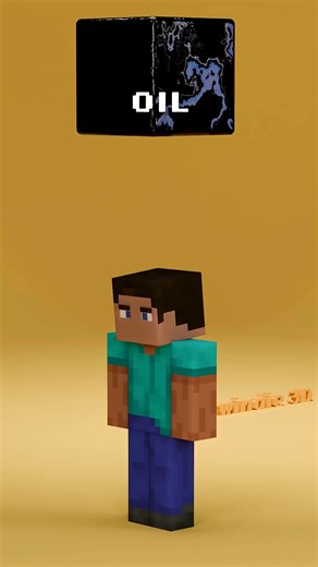 Steve Vs Realistic Fluid Simulation #minecraft #3danimation #physics #blender #simulation