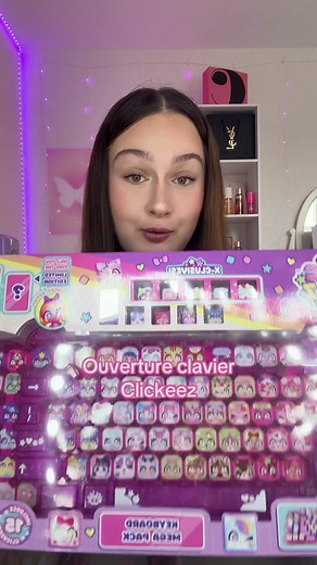 Ouverture clavier avec Clickeez : ASMR apaisant