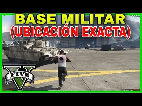 ✔️Donde encontrar la BASE MILITAR en GTA V - Donde está la BASE MILITAR en GTA 5 (Área 51 Ubicación)