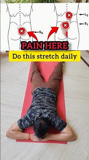 Best Lower Back pain Exercise & SI Joint Pain Exercise #backpain #fitness #exercise
