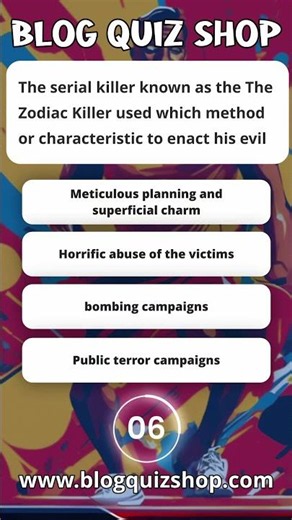 The Psychology of Serial Killers Question 7