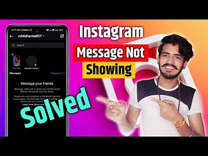 Instagram Chats Not Showing Problem Solve 2023 | Instagram Message not showing | Instagram Bug