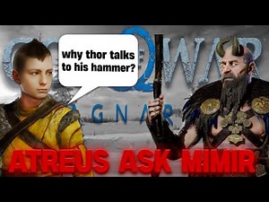 Atreus Ask Mimir Why Thor Talks To His Hammer - GOD OF WAR RAGNAROK