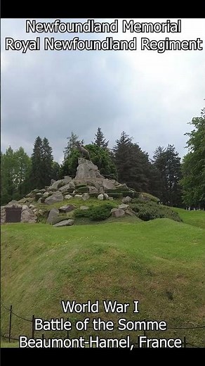 The Newfoundland Memorial #battleofthesomme #newfoundland #wwi #firstworldwar #worldwar1