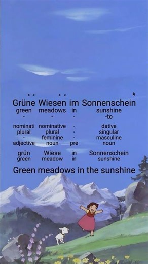 Heidi Intro 🇩🇪 (LANGE VERSION) | Learn German with Songs 🎶