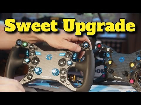 Cube Controls Fcore Evo new Upgrade for The Entry Level Sim Wheel