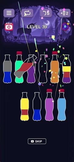 Level 39 Water Sort Puzzle 🥵 #famgaming #gameture #puzzle #gameplay #gaming #level #games #gamer