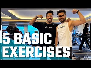 5 Basic Exercises to Build a Strong Foundation 💪🔥