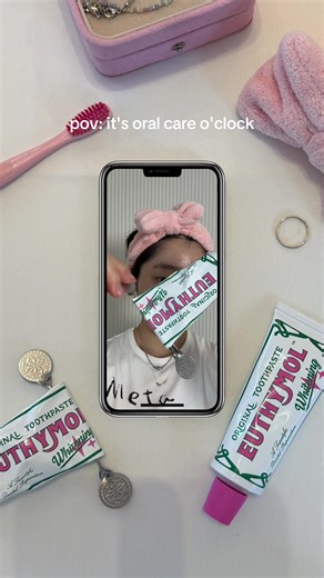 Fall is finally here!!! WHICH MEANS it’s time to upgrade your oral care routine with Euthymol 🍂 🤭❤️‍🔥 Get your toothpastes and squeezer on Amazon or TikTok Shop :)) #oralcare#euthymol#sensitivetoothpaste#whitening#euthymolus