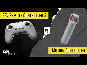 Motion Controller Or FPV Controller - DJI Avata