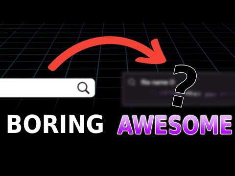 Turning a BORING search into an AWESOME one