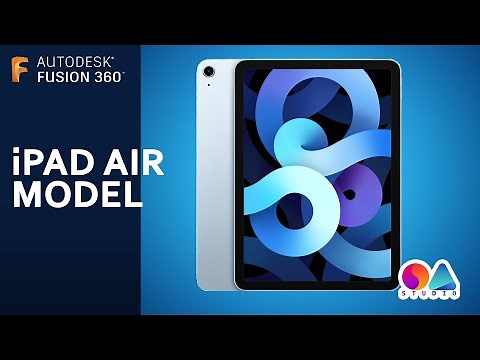 Fusion 360 (Ep 31) - iPad Air (2020) Model | Fusion360 + Keyshot
