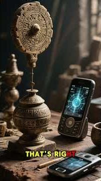 The **ancient Greek computer** found in a shipwreck that predicted eclipses.