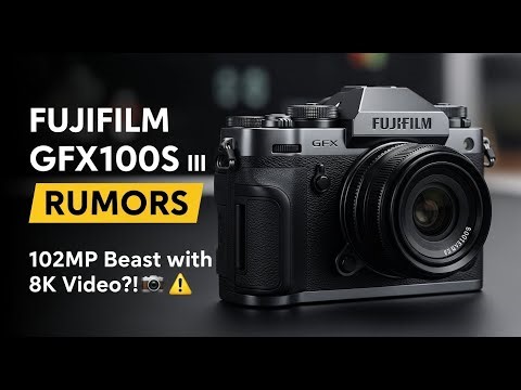 👉 🚨 Fujifilm GFX100S III Rumors – 102MP Beast with 8K Video?! 🎥