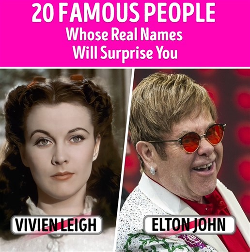241K views · 1K reactions | 20 Famous People Whose Real Names Will Surprise You | CelebRatings | Facebook