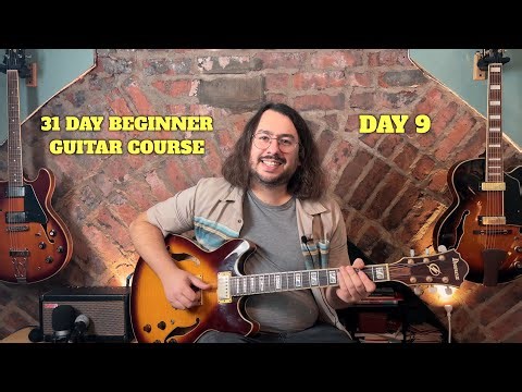 31 Day Beginner Guitar Course – Day 9 | Power Chords & Iron Man Riff (Black Sabbath)