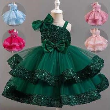 Flower Princess Sequins Baby Wedding Christmas Party Short Sleeveless Dress#shopping #fashion#shorts